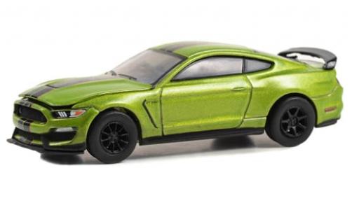 Diecast model cars Shelby GT 350 1/64 Greenlight Ford Mustang R metallise grün 2020 1:64 Shelby GT 350 1/64 Greenlight Ford Mustang R metallise grün 2020 1:64 diecast model cars