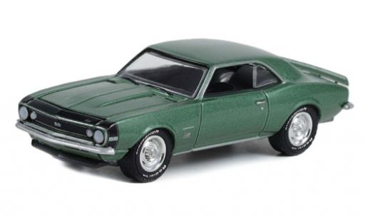 Diecast model cars Chevrolet Camaro 1/64 Greenlight SS 369 metallise green 1967 Chevrolet Camaro 1/64 Greenlight SS 369 metallise green 1967 diecast model cars