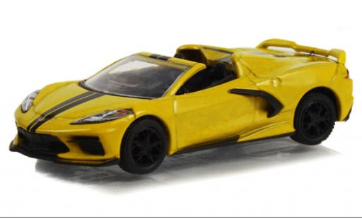 Diecast model cars Chevrolet Corvette 1/64 Greenlight (C8) yellow 2022 Chevrolet Corvette 1/64 Greenlight (C8) yellow 2022 diecast model cars