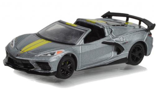 Diecast model cars Chevrolet Corvette 1/64 Greenlight (C8) Stingray Convertible grey 2022 Chevrolet Corvette 1/64 Greenlight (C8) Stingray Convertible grey 2022 diecast model cars