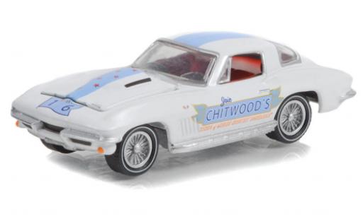 Diecast model cars Chevrolet Corvette 1/64 Greenlight Chitwoods 1966 Chevrolet Corvette 1/64 Greenlight Chitwoods 1966 diecast model cars