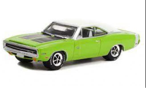 Diecast model cars Dodge Charger 1/64 Greenlight Hemi R/T green/beige 1970 Dodge Charger 1/64 Greenlight Hemi R/T green/beige 1970 diecast model cars