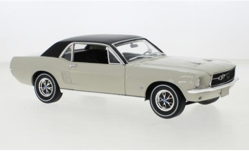 Diecast model cars Ford Mustang 1/18 Greenlight grey/black 1967 Ford Mustang 1/18 Greenlight grey/black 1967 diecast model cars