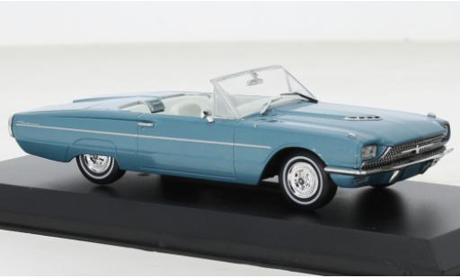 Diecast model cars Ford Thunderbird 1/43 Greenlight Convertible metallise blue Thelma & Louise 1966 Ford Thunderbird 1/43 Greenlight Convertible metallise blue Thelma & Louise 1966 diecast model cars