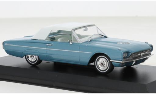 Diecast model cars Ford Thunderbird 1/43 Greenlight Convertible metallise blue/white Thelma & Louise 1966 Ford Thunderbird 1/43 Greenlight Convertible metallise blue/white Thelma & Louise 1966 diecast model cars