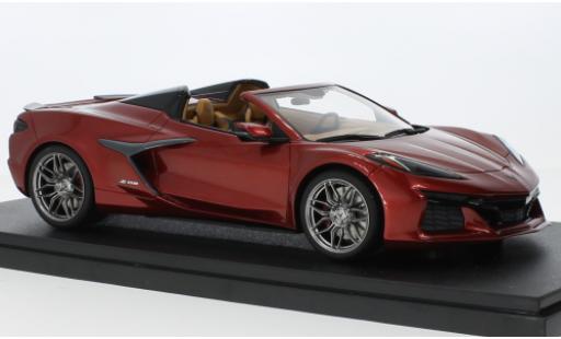 Diecast model cars Chevrolet Corvette 1/18 GT Spirit (C8) Z06 Cabriolet metallise red foncé 2022 Chevrolet Corvette 1/18 GT Spirit (C8) Z06 Cabriolet metallise red foncé 2022 diecast model cars
