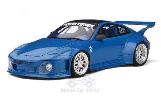 Diecast model cars Porsche 991 1/18 GT Spirit 911 (997) Slant Nose Old & New Body Kit blue 2016 Porsche 991 1/18 GT Spirit 911 (997) Slant Nose Old & New Body Kit blue 2016 diecast model cars