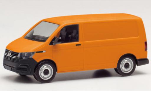 Diecast model cars Volkswagen T6 1/87 Herpa .1 Kasten orange Volkswagen T6 1/87 Herpa .1 Kasten orange diecast model cars