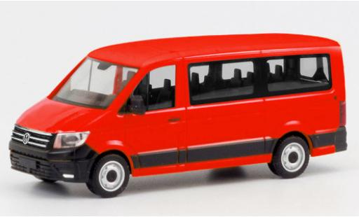 Diecast model cars Volkswagen Crafter 1/87 Herpa FD Bus red Volkswagen Crafter 1/87 Herpa FD Bus red diecast model cars