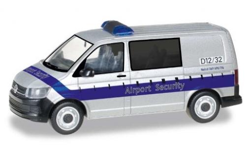 Diecast model cars Volkswagen T6 1/87 Herpa Bus Airport Security / Fraport Volkswagen T6 1/87 Herpa Bus Airport Security / Fraport diecast model cars