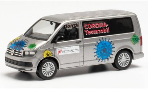 Diecast model cars Volkswagen T6 1/87 Herpa Bus CORONA-Testmobil Volkswagen T6 1/87 Herpa Bus CORONA-Testmobil diecast model cars