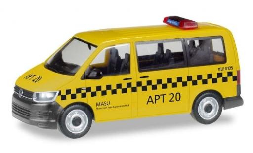 Diecast model cars Volkswagen T6 1/87 Herpa Bus Fraport / MASU APT 20 Volkswagen T6 1/87 Herpa Bus Fraport / MASU APT 20 diecast model cars