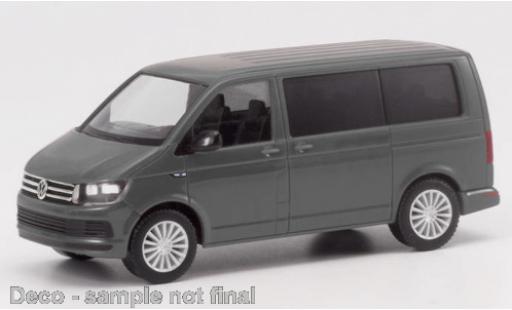 Diecast model cars Volkswagen T6 1/87 Herpa grey Volkswagen T6 1/87 Herpa grey diecast model cars