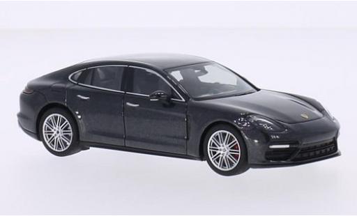 Diecast model cars Porsche Panamera Turbo 1/43 Herpa Turbo metallic anthrazit 2016 Porsche Panamera Turbo 1/43 Herpa Turbo metallic anthrazit 2016 diecast model cars