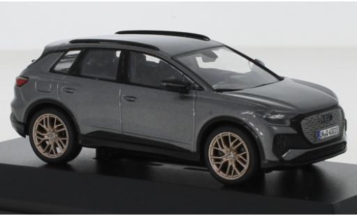 Diecast model cars Audi Q4 1/43 Minimax e-tron metallic grey 2021 Audi Q4 1/43 Minimax e-tron metallic grey 2021 diecast model cars