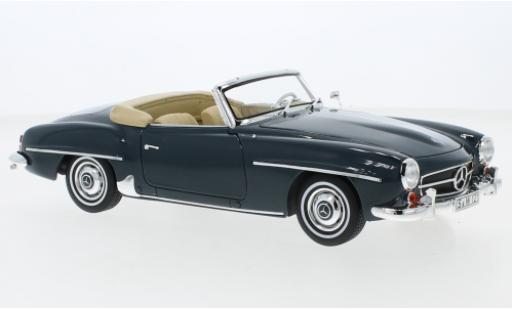 Diecast model cars Mercedes 190 1/18 Norev SL (W121) blue 1955 Mercedes 190 1/18 Norev SL (W121) blue 1955 diecast model cars