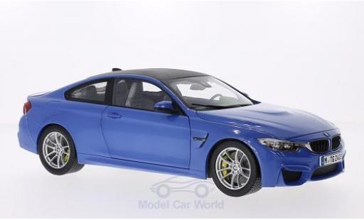 Diecast model cars Bmw M4 1/18 Paragon Coupe metallic blue/carbon 2014 Bmw M4 1/18 Paragon Coupe metallic blue/carbon 2014 diecast model cars