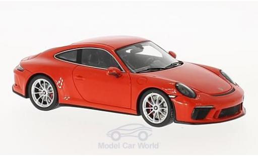 Diecast model cars Porsche 991 GT3 1/43 Spark 911 () GT3 Touring Package orange Porsche 991 GT3 1/43 Spark 911 () GT3 Touring Package orange diecast model cars
