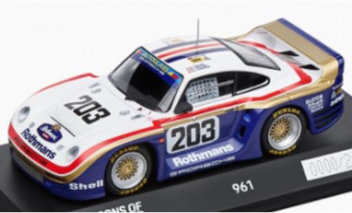 Diecast model cars Porsche 961 1/43 Spark No.203 Rothmans AG Rothmans 24h Le Mans 1987 R.Metge/C.Haldi/K.Nierop Porsche 961 1/43 Spark No.203 Rothmans AG Rothmans 24h Le Mans 1987 R.Metge/C.Haldi/K.Nierop diecast model cars