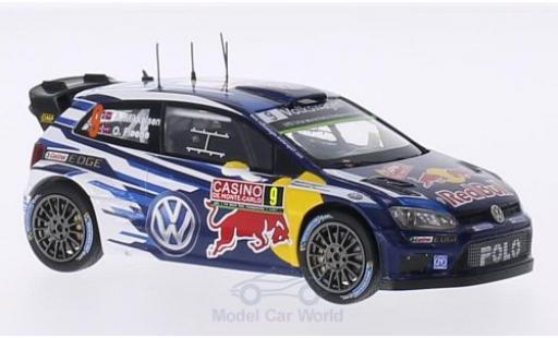 Diecast model cars Volkswagen Polo 1/43 Spark R WRC No.9 Motorsport Red Bull Rallye WM Rallye Monte-Carlo 2015 A.Mikkelsen/O.Floene Volkswagen Polo 1/43 Spark R WRC No.9 Motorsport Red Bull Rallye WM Rallye Monte-Carlo 2015 A.Mikkelsen/O.Floene diecast model cars