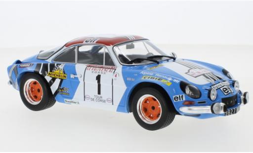 Diecast model cars Alpine A110 1/18 IXO Renault No.1 Rallye WM Tour de Corse 1973 J-P.Nicolas/M.Vial Alpine A110 1/18 IXO Renault No.1 Rallye WM Tour de Corse 1973 J-P.Nicolas/M.Vial diecast model cars