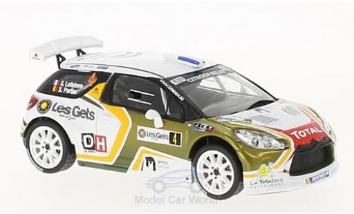 Diecast model cars DS Automobiles DS3 1/43 IXO Citroen R5 No.4 Rallye du Condroz - Huy 2016 S.Lefebvre/X.Portier DS Automobiles DS3 1/43 IXO Citroen R5 No.4 Rallye du Condroz - Huy 2016 S.Lefebvre/X.Portier diecast model cars