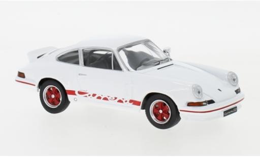Diecast model cars Porsche 911 RS 1/43 IXO Carrera RS 2.7 white/red 1973 Porsche 911 RS 1/43 IXO Carrera RS 2.7 white/red 1973 diecast model cars