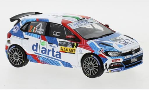 Diecast model cars Volkswagen Polo 1/43 IXO GTI R5 No.2 Rallye Ypres 2019 C.Breen/P.Nagle Volkswagen Polo 1/43 IXO GTI R5 No.2 Rallye Ypres 2019 C.Breen/P.Nagle diecast model cars