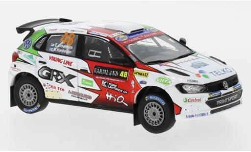 Diecast model cars Volkswagen Polo 1/43 IXO GTI R5 No.48 Rallye WM Rallye Schweden 2019 E.Lindholm/M.Korhonen Volkswagen Polo 1/43 IXO GTI R5 No.48 Rallye WM Rallye Schweden 2019 E.Lindholm/M.Korhonen diecast model cars