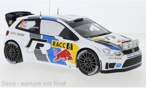 Diecast model cars Volkswagen Polo 1/18 IXO R WRC No.8 Motorsport Rallye Catalunya 2013 with night lights S.Ogier/J.Ingrassia Volkswagen Polo 1/18 IXO R WRC No.8 Motorsport Rallye Catalunya 2013 with night lights S.Ogier/J.Ingrassia diecast model cars