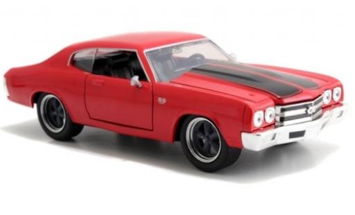 Diecast model cars Chevrolet Chevelle 1/24 Jada Toys SS red/black Fast & Furious 1970 Doms sans Vitrine Chevrolet Chevelle 1/24 Jada Toys SS red/black Fast & Furious 1970 Doms sans Vitrine diecast model cars