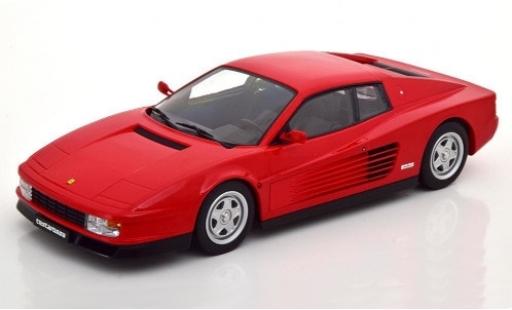 Diecast model cars Ferrari Testarossa 1/18 KK Scale red 1986 Ferrari Testarossa 1/18 KK Scale red 1986 diecast model cars
