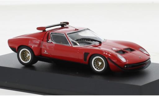 Diecast model cars Lamborghini Miura 1/43 Kyosho SVR red/black 1970 Lamborghini Miura 1/43 Kyosho SVR red/black 1970 diecast model cars