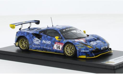 Diecast model cars Ferrari 488 1/43 Look Smart GT3 EVO No.14 Hella Pagid - racing one 24h Nürburgring 2021 1:43 Ferrari 488 1/43 Look Smart GT3 EVO No.14 Hella Pagid - racing one 24h Nürburgring 2021 1:43 diecast model cars