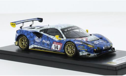 Diecast model cars Ferrari 488 1/43 Look Smart GT3 EVO No.14 Hella Pagid - racing one 24h Nürburgring 2022 1:43 Ferrari 488 1/43 Look Smart GT3 EVO No.14 Hella Pagid - racing one 24h Nürburgring 2022 1:43 diecast model cars