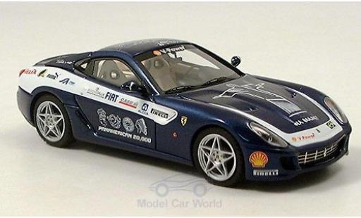 Diecast model cars Ferrari 599 GTB 1/43 Look Smart GTB blue Fiorano Panamericana Ferrari 599 GTB 1/43 Look Smart GTB blue Fiorano Panamericana diecast model cars