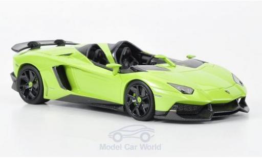 Diecast model cars Lamborghini Aventador J 1/43 Look Smart J metallic green 2012 Autosalon Genf Lamborghini Aventador J 1/43 Look Smart J metallic green 2012 Autosalon Genf diecast model cars