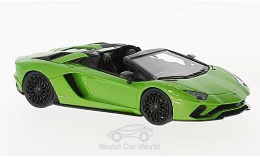 Diecast model cars Lamborghini Aventador Roadster 1/43 Look Smart S Roadster metallic green Lamborghini Aventador Roadster 1/43 Look Smart S Roadster metallic green diecast model cars