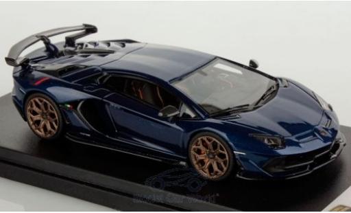 Diecast model cars Lamborghini Aventador 1/43 Look Smart SVJ blue Lamborghini Aventador 1/43 Look Smart SVJ blue diecast model cars