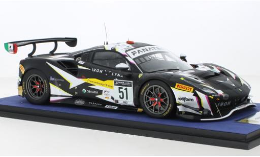 Diecast model cars Ferrari 488 1/18 Look Smart GT3 No.51 Iron Lynx 24h Spa 2021 Ferrari 488 1/18 Look Smart GT3 No.51 Iron Lynx 24h Spa 2021 diecast model cars