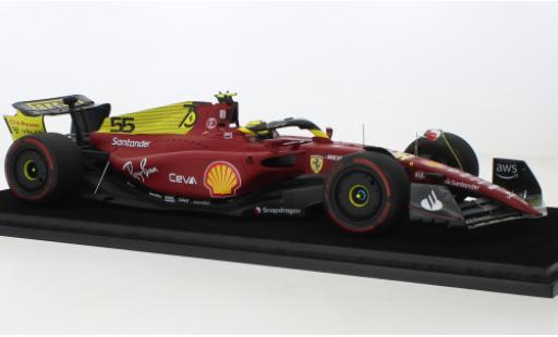 Diecast model cars Ferrari F1 1/18 Look Smart -75 No.55 Scuderia formule 1 GP Italie 2022 Ferrari F1 1/18 Look Smart -75 No.55 Scuderia formule 1 GP Italie 2022 diecast model cars