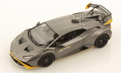 Diecast model cars Lamborghini Huracan 1/43 Look Smart STO matt-grey/yellow 2021 Lamborghini Huracan 1/43 Look Smart STO matt-grey/yellow 2021 diecast model cars