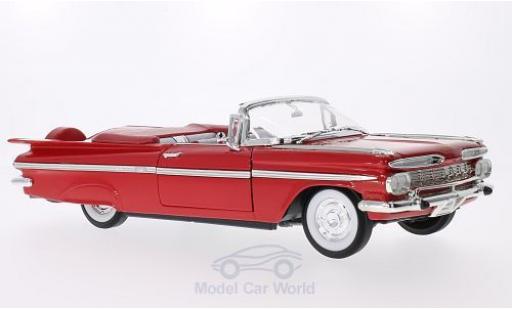Diecast model cars Chevrolet Impala 1/18 Lucky Die Cast red 1959 Chevrolet Impala 1/18 Lucky Die Cast red 1959 diecast model cars