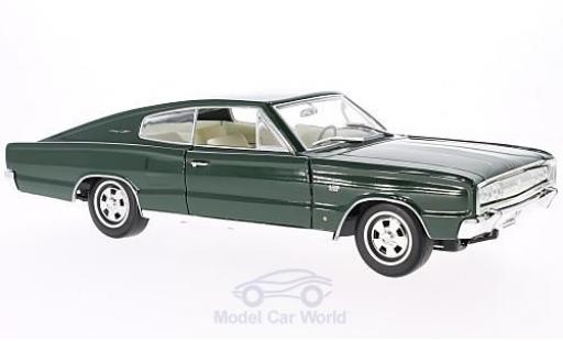 Diecast model cars Dodge Charger 1966 1/18 Lucky Die Cast green 1966 Dodge Charger 1966 1/18 Lucky Die Cast green 1966 diecast model cars
