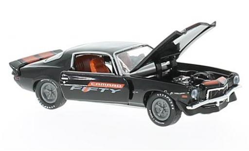 Diecast model cars Chevrolet Camaro 1/64 M2 Machines Z/28 black/orange 1972 Fifty Years Chevrolet Camaro 1/64 M2 Machines Z/28 black/orange 1972 Fifty Years diecast model cars