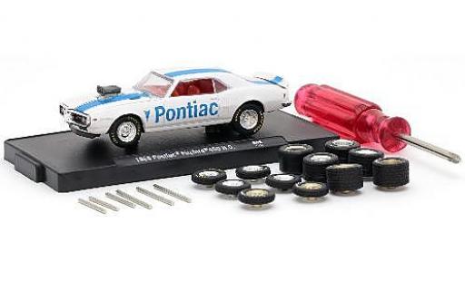 Diecast model cars Pontiac Firebird 1/64 M2 Machines 400 H.O. white/blue 1968 y compris les 12 Roues de remplacement 6 axas et 1 Schraubenzieher voiture-Wheels Release 06 Pontiac Firebird 1/64 M2 Machines 400 H.O. white/blue 1968 y compris les 12 Roues de remplacement 6 axas et 1 Schraubenzieher voiture-Wheels Release 06 diecast model cars