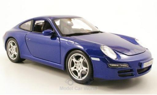 Diecast model cars Porsche 997 S 1/18 Maisto 911 Carrera S () metallic blue Porsche 997 S 1/18 Maisto 911 Carrera S () metallic blue diecast model cars