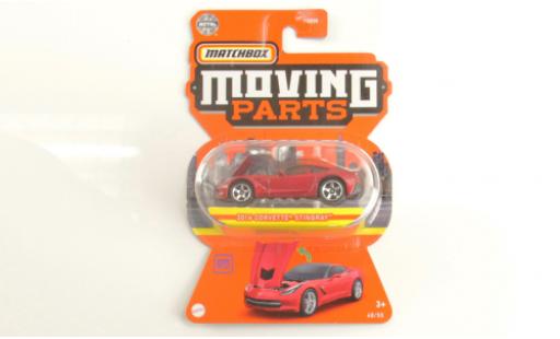 Diecast model cars Chevrolet Corvette 1/64 Matchbox (C7) Stingray metallise red foncé 2016 Chevrolet Corvette 1/64 Matchbox (C7) Stingray metallise red foncé 2016 diecast model cars