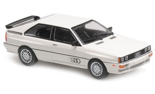 Diecast model cars Audi Quattro 1/43 Maxichamps white/Dekor 1980 Audi Quattro 1/43 Maxichamps white/Dekor 1980 diecast model cars