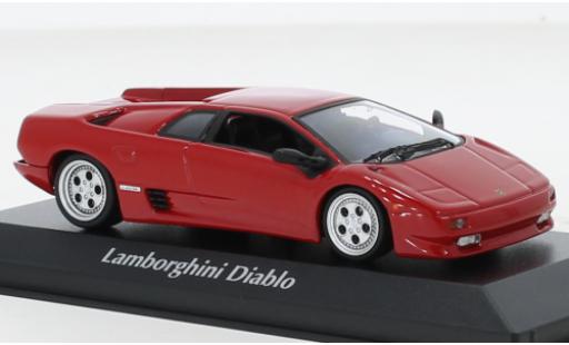 Diecast model cars Lamborghini Diablo 1/43 Maxichamps red 1994 Lamborghini Diablo 1/43 Maxichamps red 1994 diecast model cars